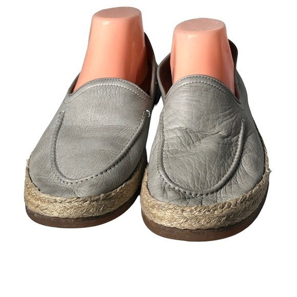 Aquatalia Men\'s John Tumbled Calf Loafer Size 9.5 Gray main image 12